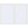 Pricing Tilt-and-Turn 1950x1500 mm KORSA BRILLANT DESIGN