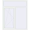 Pricing Tilt-and-Turn 1500x1800 mm KORSA ENERGY-SAVING REHAU SYNEGO MD RAL 9016 Traffic white two-sided
