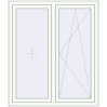 Prețuri Ferestre 1200x1400 mm ENERGY-SAVING REHAU SYNEGO MD