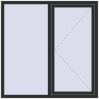 Prețuri Ferestre 1500x1500 mm BASE REHAU EURO 60