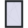 Preisgestaltung Kipp und Drehfenster 1000x1500 mm REHAU BRILLANT DESIGN BLACK_COOL_110L-2 beidseitig