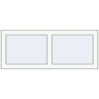 Preisgestaltung Kipp und Drehfenster 1000x400 mm REHAU  BRILLANT