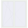 Pricing Tilt-and-Turn 2120x2300 mm KORSA ENERGY-SAVING REHAU SYNEGO MD