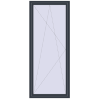 Pricing Tilt-and-Turn 1000x2400 mm KORSA OPTIMUM REHAU EURO 70 ANTHRACITE_GREY_STRUKTURAL two-sided