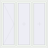 Preisgestaltung Kipp und Drehfenster 1800x1800 mm Aluprof MB86 (aluminum)