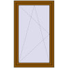 Pricing Tilt-and-Turn 900x1500 mm KORSA ENERGY-SAVING REHAU SYNEGO MD GOLDEN OAK external