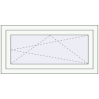 Pricing Tilt-and-Turn 1000x500 mm REHAU OPTIMUM EURO-DESIGN 70 RAL 9016 Traffic white two-sided