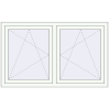 Pricing Tilt-and-Turn 1480x900 mm KORSA ENERGY-SAVING REHAU SYNEGO MD RAL 9016 Traffic white two-sided