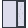 Pricing Tilt-and-Turn 1300x1500 mm KORSA ENERGY-SAVING REHAU SYNEGO MD