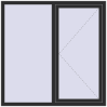 Prețuri Ferestre 1500x1500 mm BASE REHAU EURO 60