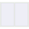 Pricing Tilt-and-Turn 1680x1480 mm KORSA BRILLANT DESIGN RAL 9016 Traffic white two-sided