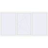 Pricing Tilt-and-Turn 3560x1800 mm REHAU ENERGY-SAVING SYNEGO MD RAL 9016 Traffic white two-sided