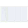 Pricing Tilt-and-Turn 4000x2230 mm KORSA BRILLANT DESIGN RAL 9016 Traffic white two-sided