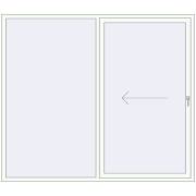 Sliding patio doors 2300x2000 mm PATIO DOOR REHAU SYNEGO
