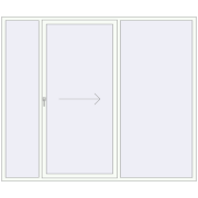 Terrassenschiebetüren 2600x2200 mm Patio door (REHAU SYNEGO)