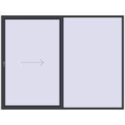Sliding patio doors 3000x2300 mm REHAU GENEO HST
