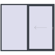 PATIO DOOR REHAU SYNEGO 2400x2100 mm