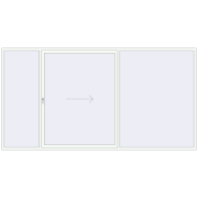 PATIO DOOR REHAU BRILLANT DESIGN 3980x2080 mm