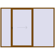 Patio door (Synego) 3000x2200 мм