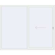 Sliding patio doors 2800x2300 mm PATIO DOOR REHAU SYNEGO