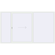 Sliding patio doors 3600x2100 mm PATIO DOOR REHAU SYNEGO
