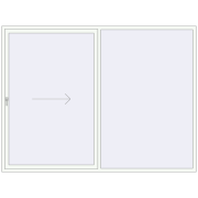 Sliding patio doors 2800x2100 mm REHAU SYNEGO SLIDE