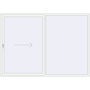 Patio door (REHAU SYNEGO) 2740x1950 mm