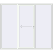 PATIO DOOR REHAU EURO 60 2500x2200 mm