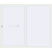 Sliding patio doors 2600x2200 mm PATIO DOOR REHAU SYNEGO