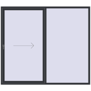 REHAU SYNEGO SLIDE 2400x2100 mm