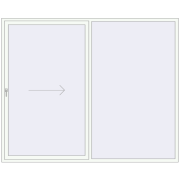Sliding patio doors 2700x2200 mm PATIO DOOR REHAU BRILLANT DESIGN ANTHRACITE_GREY_STRUKTURAL external