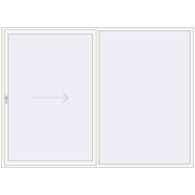 Sliding patio doors 3000x2200 mm PATIO DOOR REHAU SYNEGO