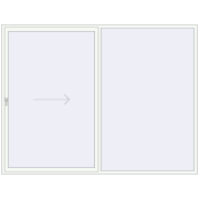 Sliding patio doors 3000x2300 mm REHAU GENEO HST