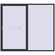 REHAU SYNEGO SLIDE 2500x2200 mm