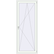 Balcony doors 900x2300 mm BALCONY DOOR REHAU EURO 70