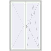 Balcony doors 1390x2180 mm BALCONY DOOR REHAU SYNEGO