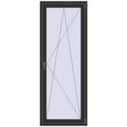 BALCONY DOOR REHAU EURO 60 800x2100 mm