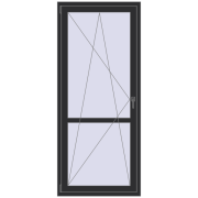 BALCONY DOOR REHAU SYNEGO 880x2050 mm