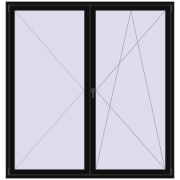Balcony doors 2100x2200 mm BALCONY DOOR REHAU SYNEGO