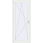 ECO-ENERGIE ABSOLU (Porte balcon KORSA ENERGY-SAVING REHAU SYNEGO MD) 900x2100 mm