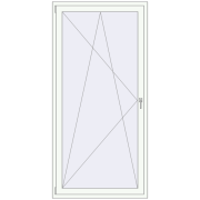 BALCONY DOOR REHAU EURO 60 1100x2200 mm