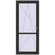 BALCONY DOOR REHAU SYNEGO 880x2050 mm