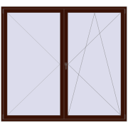 Balcony doors 2300x2100 mm BALCONY DOOR REHAU SYNEGO