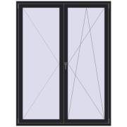 Balcony doors 1600x2100 mm BALCONY DOOR REHAU SYNEGO