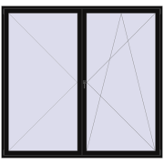 Balcony doors 2500x2360 mm BALCONY DOOR REHAU SYNEGO