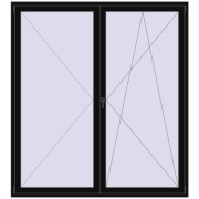 Balcony doors 2000x2200 mm BALCONY DOOR REHAU SYNEGO