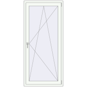 BALCONY DOOR REHAU EURO 60 860x1860 mm