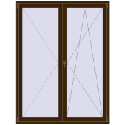 Balcony doors 1600x2100 mm BALCONY DOOR REHAU SYNEGO