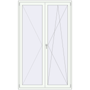 Balcony doors 1400x2300 mm BALCONY DOOR REHAU SYNEGO