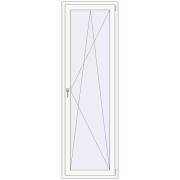 BALCONY DOOR REHAU EURO 70 800x2400 mm
